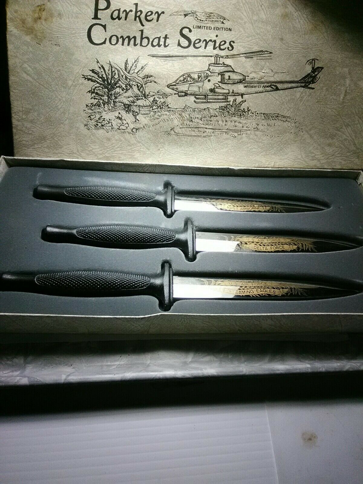 70's Parker Combat Series knife set- Seki, Japan